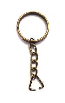 Anahtarlık Hsı, H + Zincir + Üçgen, 24mm, Antik, 1 Adet Anahtarlık Hsı, H + Zincir + Üçgen, 24mm, Antik, 1 Adet
