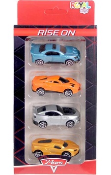 Buğz Rise On 4'lü Mini Araçlar Lacivert - Siyah Buğz Rise On 4'lü Mini Araçlar Lacivert - Siyah