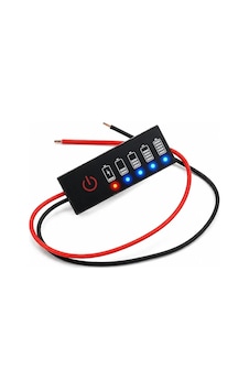 1s Lityum Batarya Akü Seviye Durum Göstergesi Modülü - Led Panel