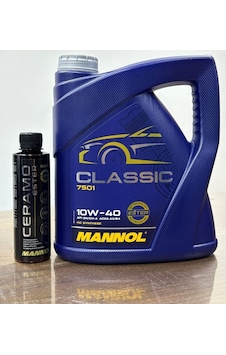 Motorx 10W40 Mannol Classicyüksek Performanslı 4L Motor Yağı + Etkili Ceramo Esterkalıcı Ultra Performans Katkısı Motorx 10W40 Mannol Classicyüksek Performanslı 4L Motor Yağı + Etkili Ceramo Esterkalıcı Ultra Performans Katkısı