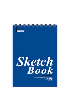 Morning Glory 5500 Sketch Book 43x31 Cm Lacivert 15012-87603