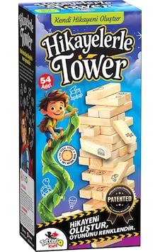 Vardem Oyuncak Hikayelerle Tower 54 Pcs - Standart