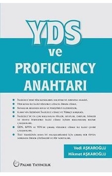 Yds ve Profıcıency Anahtarı Palme Yds ve Profıcıency Anahtarı Palme
