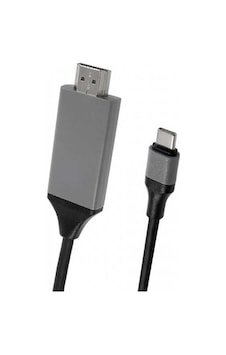 Zore Type-C HDMI Kablo Kırmızı Kutulu-Siyah Siyah Zore Type-C HDMI Kablo Kırmızı Kutulu-Siyah Siyah