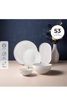 Emsan Safir 53 Parça 12 Kişilik Yemek Takımı Diğer