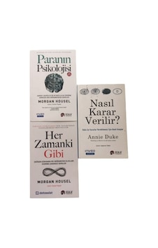 Paranın Psıkolojısı + Her Zamankı Gıbı + Nasıl Karar Verılır 3 Set
