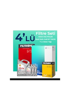 Filtron Mercedes C200 Dizel Filtre Bakım Seti Shell Motor Yağlı (2014-2018) 4 Lü Filtron Mercedes C200 Dizel Filtre Bakım Seti Shell Motor Yağlı (2014-2018) 4 Lü