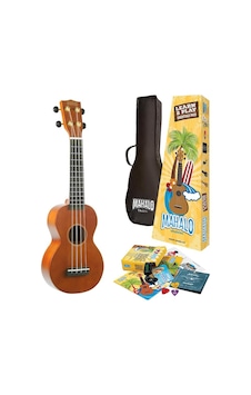 Mahalo Learn 2 Play Ukulele Seri Kahverengi