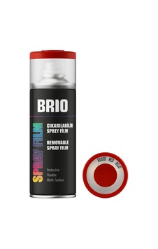 Brio Sprey Boya Çıkarabilinir Opak Red 400 Ml Brio Sprey Boya Çıkarabilinir Opak Red 400 Ml