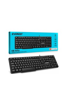 Kablolu Standart Ofis Klavye Siyah Q Klavye Kb-517u 5468