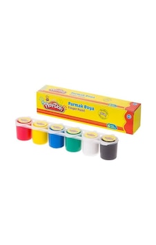 Play-Doh Parmak Boyası 6 Renk Paletli 6 x 30 ML Play-Doh Parmak Boyası 6 Renk Paletli 6 x 30 ML