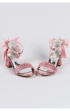 Nese Shoes Işıltılı Ve Fiyonklu Kız Çocuk Topuklu Ayakkabı, Abiye Ayakkabı, Yeni Sezon, Pırıltılı Pembe Nese Shoes Işıltılı Ve Fiyonklu Kız Çocuk Topuklu Ayakkabı, Abiye Ayakkabı, Yeni Sezon, Pırıltılı Pembe