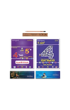 Tonguç Akademi 5. Sınıf 4 Ten 5 E Hazırlık Yaz Tatili Kitabı - 4. Sınıf Etkinlikli Soru Bankası Tekrar Seti 2 Kitap Tonguç Akademi 5. Sınıf 4 Ten 5 E Hazırlık Yaz Tatili Kitabı - 4. Sınıf Etkinlikli Soru Bankası Tekrar Seti 2 Kitap