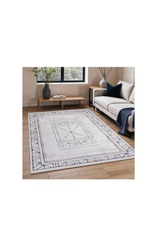 Modern Geometrik Krem Kilim Kaymaz Taban,yıkanabilir,iskandinav Salon&oturma Odası Kilimi Krem Krem Modern Geometrik Krem Kilim Kaymaz Taban,yıkanabilir,iskandinav Salon&oturma Odası Kilimi Krem Krem