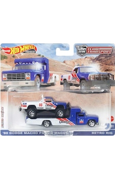 Hot Wheels Premium 80 Dodge Macho Power Wagon Retro Rig Hot Wheels Premium 80 Dodge Macho Power Wagon Retro Rig