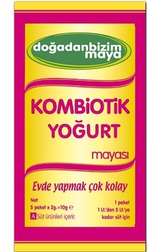 Doğadanbizim Kombiotik Yoğurt Mayası 5 x 2 G