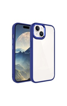 Apple Uyumlu iPhone 15 Kılıf Zore Krom Kapak Apple Uyumlu iPhone 15 Kılıf Zore Krom Kapak