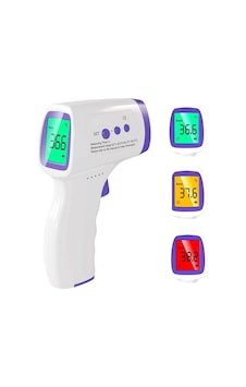 Tabanca Model Dijital Ateş Ölçer - Derece Temassız 16 Hafıza - Pilli Bx40 Tabanca Model Dijital Ateş Ölçer - Derece Temassız 16 Hafıza - Pilli Bx40