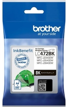 Brother Lc472 Bk Siyah Mürekkep Kartuş