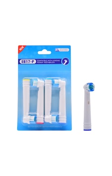 Kyver Precision Clean Oral-B Uyumlu Diş Fırçası Yedek Başlığı 4’lü Kyver Precision Clean Oral-B Uyumlu Diş Fırçası Yedek Başlığı 4’lü