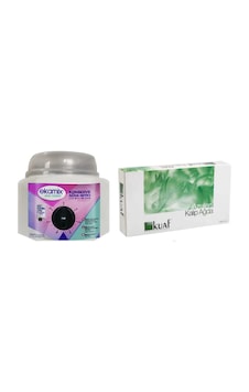 Kuaf Azulen Kalıp Ağda 500 ML + Ekamix Konserve Boncuk Ağda Makinasi Kuaf Azulen Kalıp Ağda 500 ML + Ekamix Konserve Boncuk Ağda Makinasi