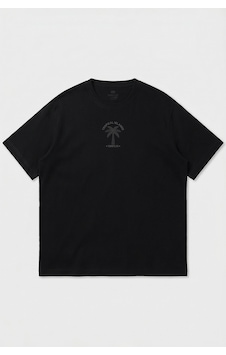 Tommy Life Siyah Rahat Form Baskılı Battal Büyük Beden Kısa Kollu Erkek T-shirt - 88473 Tommy Life Siyah Rahat Form Baskılı Battal Büyük Beden Kısa Kollu Erkek T-shirt - 88473