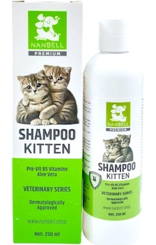 Nanbell Kitten Shampoo Yavru Kedi Şampuanı 250 ML Nanbell Kitten Shampoo Yavru Kedi Şampuanı 250 ML