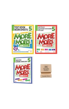 Kurmay 5. Sınıf More And More Test Book Kkf Ve İngilizce Deneme Sınavları 3lü Set + Telefon Standı Kurmay 5. Sınıf More And More Test Book Kkf Ve İngilizce Deneme Sınavları 3lü Set + Telefon Standı