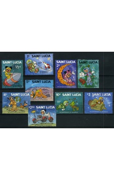 Koleksiyon Pulları, Walt Disney Çizgi Film Karekterleri,damgalı 9 Pulluk Tam Seri, N11-58 Koleksiyon Pulları, Walt Disney Çizgi Film Karekterleri,damgalı 9 Pulluk Tam Seri, N11-58