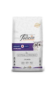 Felicia HypoAllergenic Somonlu Az Tahıllı Yetişkin Kedi Maması 12 KG