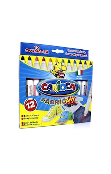 Carioca 12 Renk Kumaş Boyama Kalemi 40957 Carioca 12 Renk Kumaş Boyama Kalemi 40957