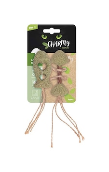 M-pets Charmy Fishes Balık Şeklinde Catnipli Kedi Oyuncağı 2li 16 Cm 244-50159.01 M-pets Charmy Fishes Balık Şeklinde Catnipli Kedi Oyuncağı 2li 16 Cm 244-50159.01