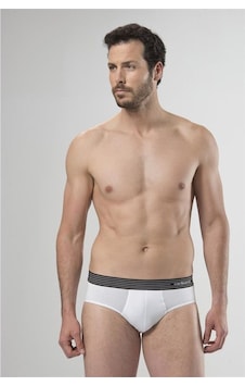 Cacharel 1321 Üçlü Erkek Slip - Beyaz/siyah/gri Melanj Beyaz Cacharel 1321 Üçlü Erkek Slip - Beyaz/siyah/gri Melanj Beyaz