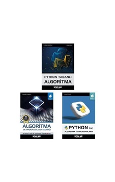 Algoritma Başlangıç Seti - 3 Kitap Takım- Kodlab Algoritma Başlangıç Seti - 3 Kitap Takım- Kodlab