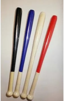 Beyzbol Sopası 61 Cm - İçi Dolu Sağlam Beyzbol Sopası Mavi Beyzbol Sopası 61 Cm - İçi Dolu Sağlam Beyzbol Sopası Mavi