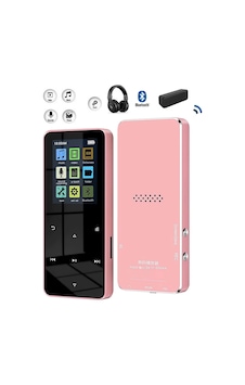 Bluetooth Lu Mp3-mp4 Çalar Fm Radyolu Şarjlı Mp4 Player Dahili Hoparlör 8gb Hafızalı Müzik Çalar