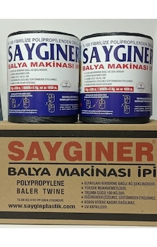 Saygıner Balya İpi 10 Kg 5+5 Kg 2 Bobin Saygıner Balya İpi 10 Kg 5+5 Kg 2 Bobin