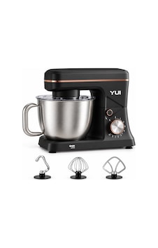 Yui M108 Easy Chef 1300 W 5 L Stand Mikser Hamur Yoğurma Makinesi Siyah