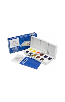 Winsor&newton Cotman Sketchers Sulu Boya 12 Renk 1/2 Tablet