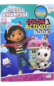 Ks Games Gabby's Dollhouse Boyama Ve Aktivite Kitabı