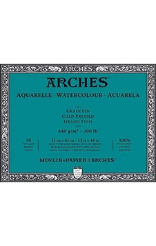 Arches Suluboya Blok 640Gr 31X41Cm 10Sf Arches Suluboya Blok 640Gr 31X41Cm 10Sf