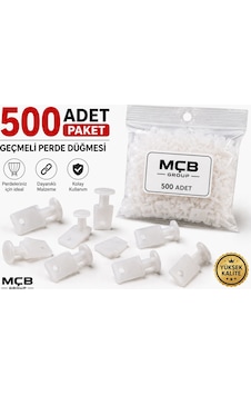 500 Adet Perde Ruleti Geçmeli Perde Düğmesi Tül Ve Fon Perde Aparatı Beyaz Plastik Perde Klipsi 500 Adet Perde Ruleti Geçmeli Perde Düğmesi Tül Ve Fon Perde Aparatı Beyaz Plastik Perde Klipsi