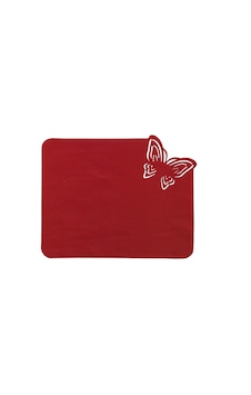 Life Bag Keçe Amerikan Servisi Kırmızı Kelebek Kırmızı