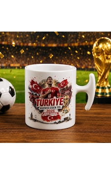 Bk Gift Türkiye Taraftar Temalı Dünya Futbol Kupası Tasarımlı Hammer Kupa Bardak-3 Tek Yürek Milli Takım Ruhu Beyaz Bk Gift Türkiye Taraftar Temalı Dünya Futbol Kupası Tasarımlı Hammer Kupa Bardak-3 Tek Yürek Milli Takım Ruhu Beyaz