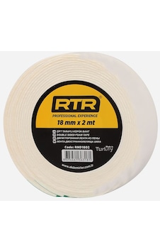 Rtrmax RND1802 Çift Taraflı Köpük Bant 18 MM x 2 M Rtrmax RND1802 Çift Taraflı Köpük Bant 18 MM x 2 M