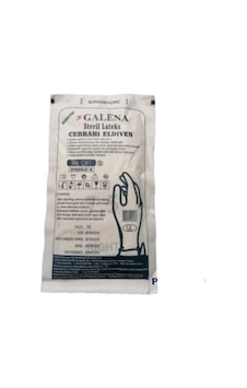 Galena Pudrasız Latex Steril Eldiven 10'lu