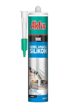 Akfix 100E Genel Amaçli Şeffaf Silikon 280 Mlx24 Adet Akfix 100E Genel Amaçli Şeffaf Silikon 280 Mlx24 Adet