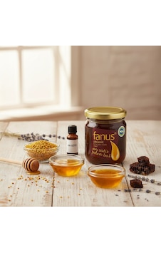 Fanus Arı Sütü Polen Bal 240 G Fanus Arı Sütü Polen Bal 240 G