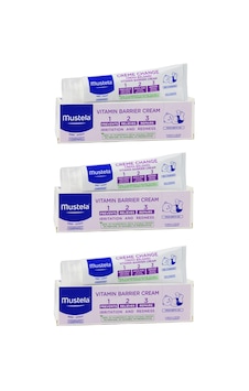 Mustela 1.2.3 Vitamin Barrier Pişik Kremi 3 x 50 ML