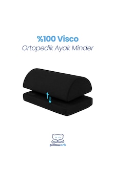 Ortopedik Visco Ayak Dayama Minderi Ergonomik Ayak Desteği Ortopedik Visco Ayak Dayama Minderi Ergonomik Ayak Desteği